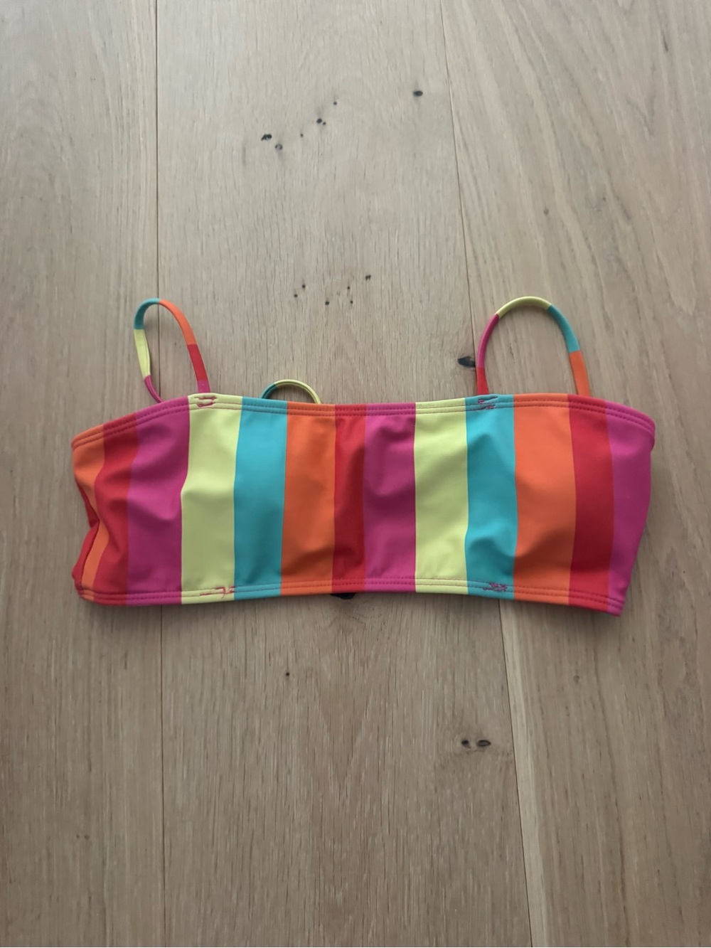 Shein Striped Bikini Top